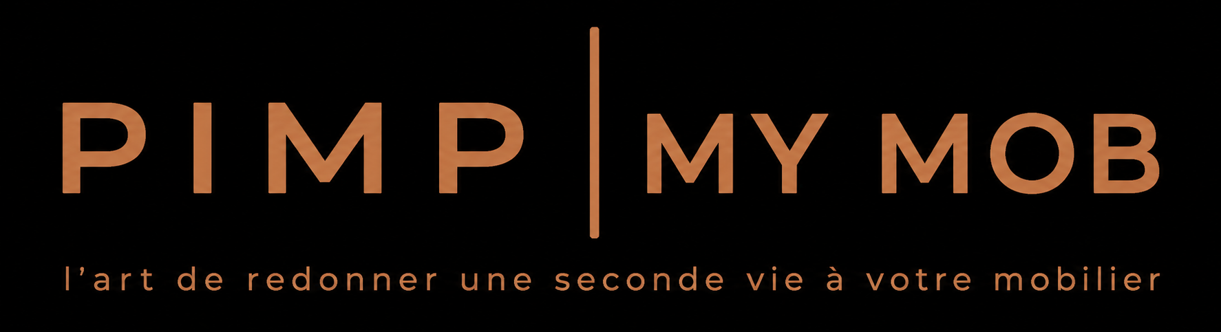 Logo Pimp My Mob avec baseline